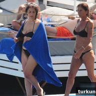 Derya Tuna In A Sexy Black Bikini