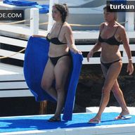Derya Tuna In A Sexy Black Bikini