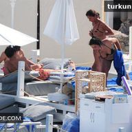 Derya Tuna In A Sexy Black Bikini