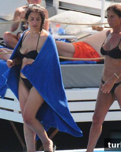 Derya Tuna In A Sexy Black Bikini