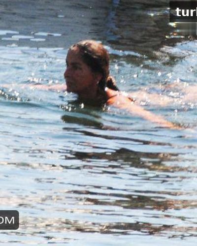 Derya Tuna In A Sexy Black Bikini