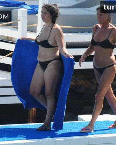Derya Tuna In A Sexy Black Bikini