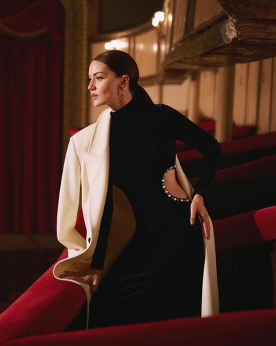 Fahriye Evcen seksi ifşa fotoğrafı 145