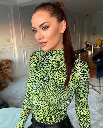 Fahriye Evcen seksi ifşa fotoğrafı 36847