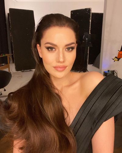 Fahriye Evcen seksi ifşa fotoğrafı 34437