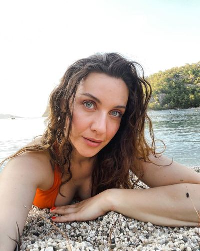 Merve Özkaynak seksi ifşa fotoğrafı 36