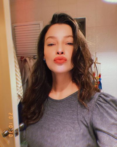 Müjde Uzman seksi ifşa fotoğrafı 64