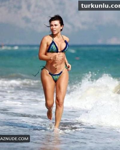 Selen Gorguzel Alkan Sexy On The Beach